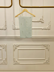 3 Piece - Pure Organza Embroidered Suit S113040