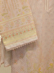 3 Piece - Digital Printed Cambric Suit S113041