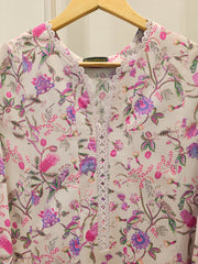 2 Piece - Digital Printed Cambric Suit S113046