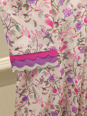 2 Piece - Digital Printed Cambric Suit S113046