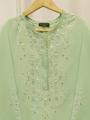 2 Piece - Embroidered Cambric Suit  S113045