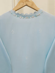 2 Piece - Embroidered Cambric Suit  S113056