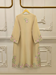 Pure Embroidered Sheesha Silk Shirt S113133