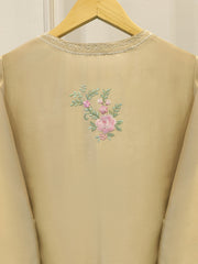 Pure Embroidered Sheesha Silk Shirt S113133