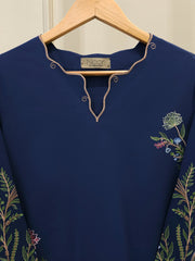 2 Piece - Embroidered Cambric Suit WS00238