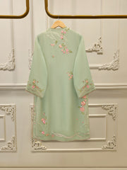 2 Piece - Pure Chiffon Embroidered Suit S113138