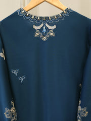 3 Piece - Embroidered Kora Cotton Suit  S113164