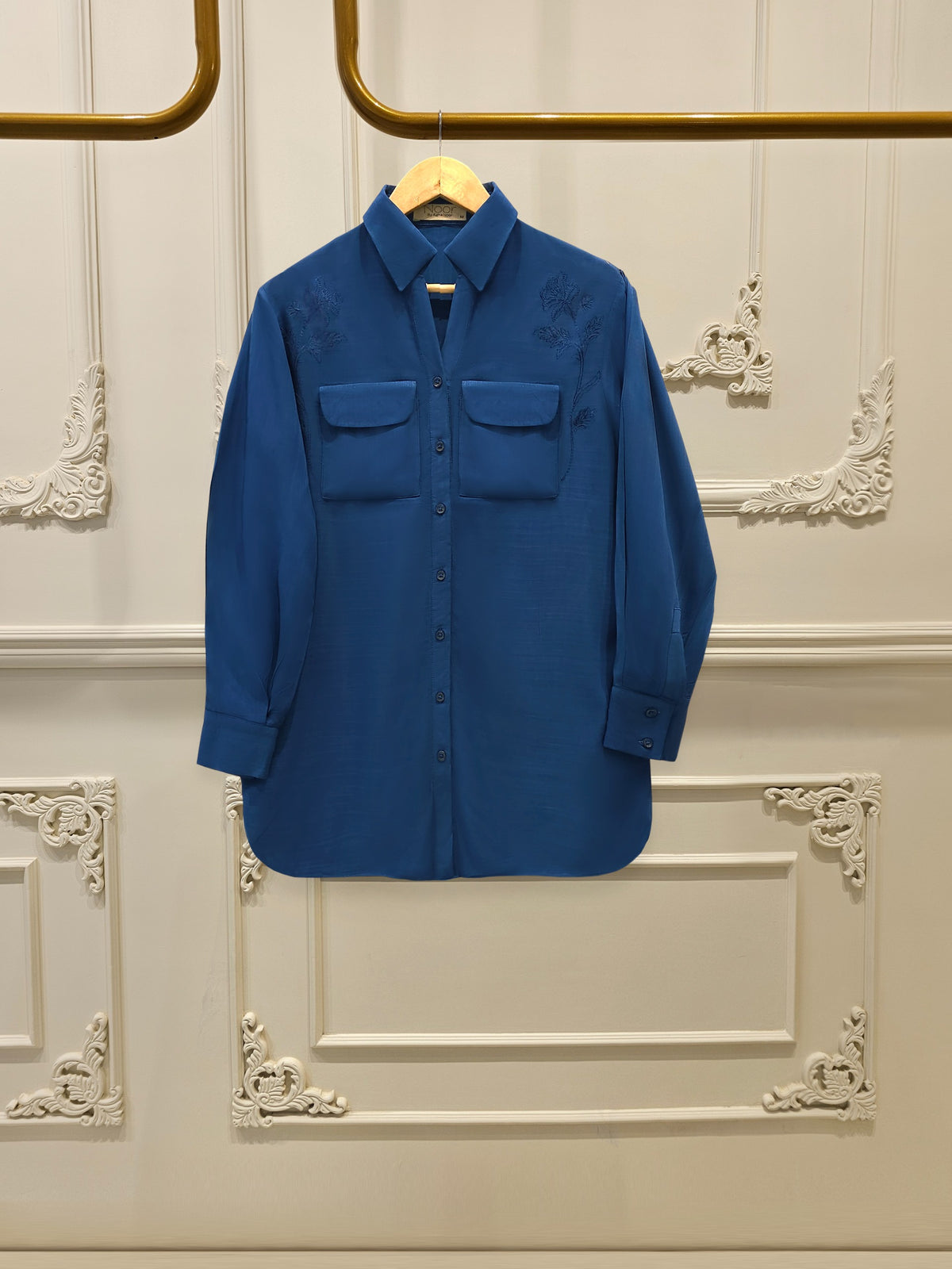 Embroidered Linen Shirt WS00240