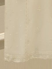 3 Piece - Pure Embroidered Cotton Net Suit S113438