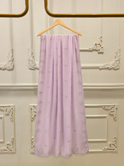 3 Piece - Pure Embroidered Cotton Net Suit S113418