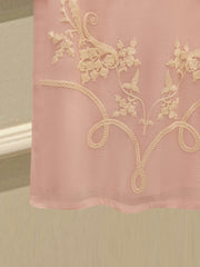 2 Piece - Pure Embroidered Cotton Net Suit S113728