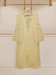 3 Piece - Pure Organza Embroidered Suit S110111