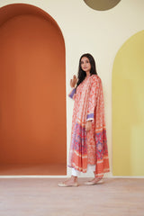 2 PIECE - DIGITAL PRINTED CAMBRIC SUIT S107894