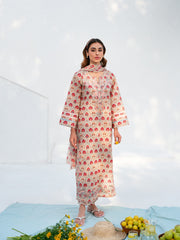 2 Piece - Embroidered Cambric Suit S109446