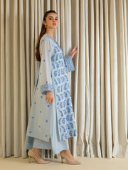 3 Piece - Embroidered Swiss Voile Suit S109858