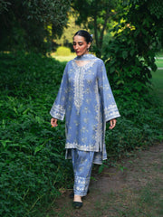 (Unstitched) 2 Piece - Digital Printed Cambric Suit FF-2212