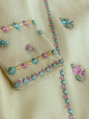 (Kids) 3 Piece - Pure Cotton Net Suit FKD-010