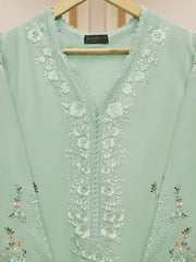 2 Piece - Embroidered Cambric Suit S110312