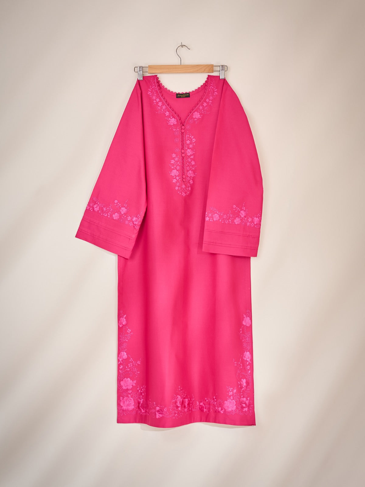 2 Piece - Embroidered Cambric Suit S110288