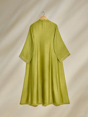 3 Piece- Pure Silk Net Embroidered Suit S110462