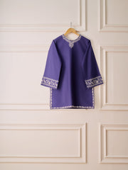 2 Piece - Embroidered Cambric Suit S110431