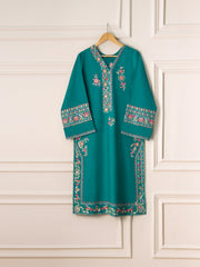 2 Piece - Embroidered Khaddar Suit S110754