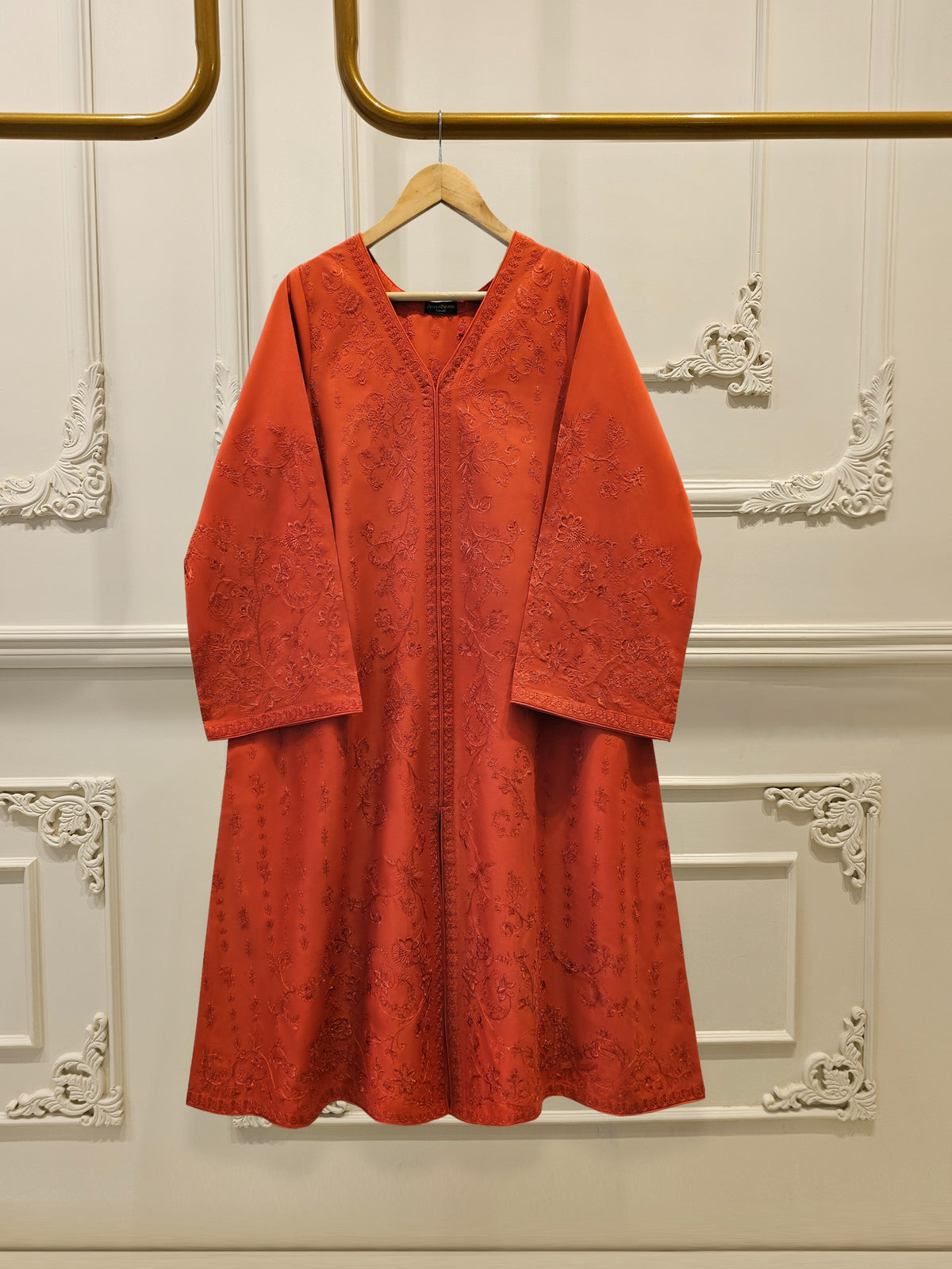 2 Piece - Pure Embroidered Lawn Frock S111629