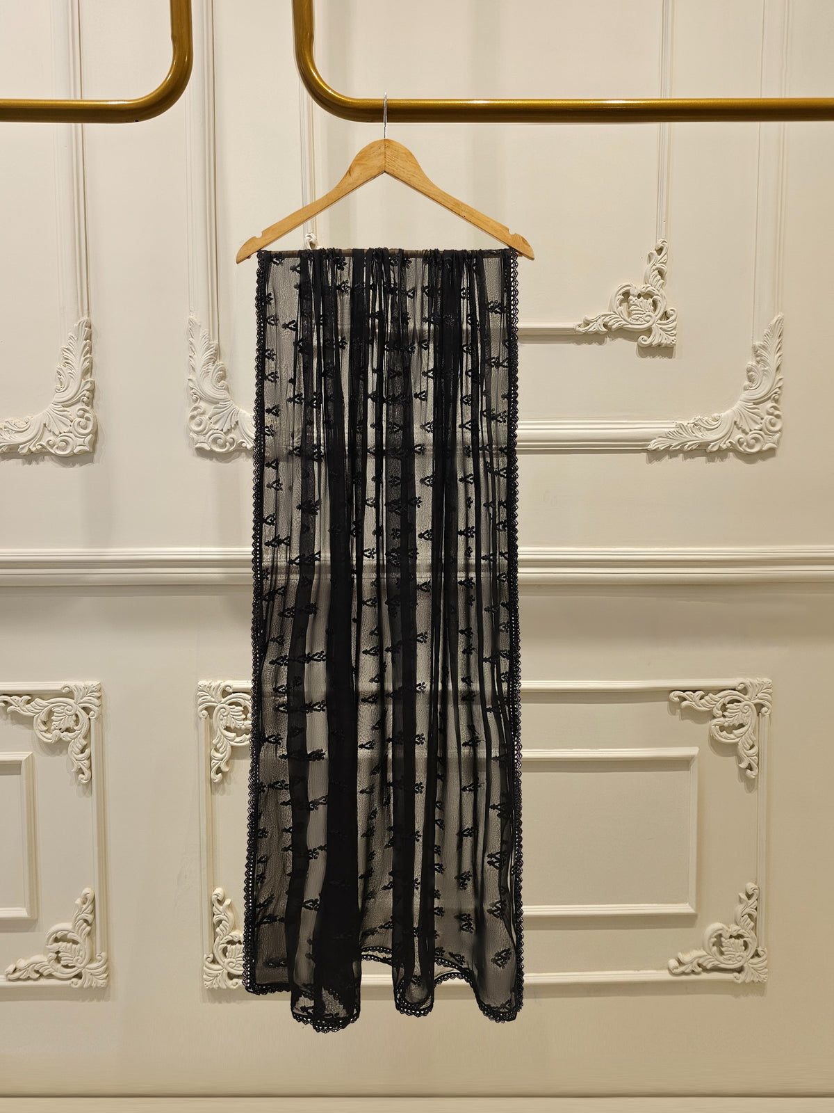 Pure Chiffon Dupatta D000249