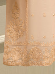 3 Piece - Pure Embroidered Cotton Net Suit S111997