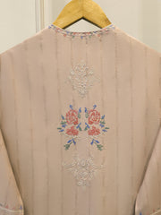 2 Piece - Embroidered Jacquard Suit S112053