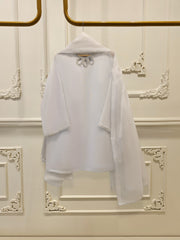3 Piece - Pure Embroidered Cotton Net Suit S112206