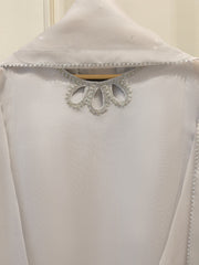 3 Piece - Pure Embroidered Cotton Net Suit S112206