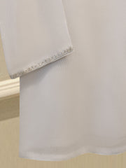 3 Piece - Pure Embroidered Cotton Net Suit S112206