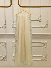 3 Piece - Pure Embroidered  Organza  Suit S112181