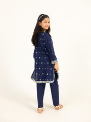 (Kids) 2 Piece - Embroidered Lawn Suit FKD-085