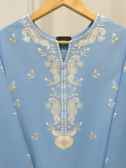 2 Piece - Embroidered Cambric Suit S112411