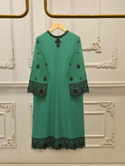 2 Piece - Embroidered Cambric Suit S112427