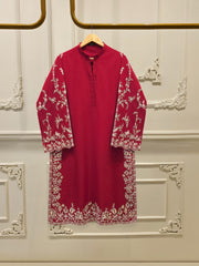 2 Piece - Embroidered Cambric Suit S112569