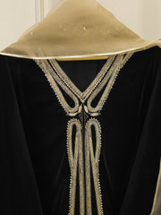 3 Piece - Embroidered Velvet Suit S112731