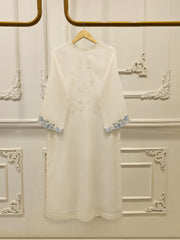 3 Piece - Embroidered Kora Cotton Suit  S112790