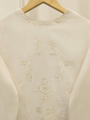 3 Piece - Embroidered Kora Cotton Suit  S112790