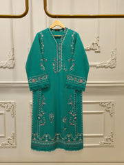 2 Piece - Embroidered  Khaddar Suit S112843