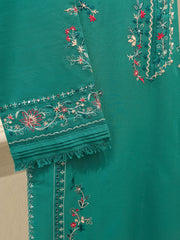2 Piece - Embroidered  Khaddar Suit S112843