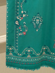 2 Piece - Embroidered  Khaddar Suit S112843