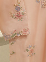 Pure Embroidered Sheesha Silk shirt S112860