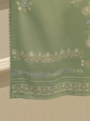 2 Piece - Embroidered  Khaddar Suit S112894