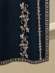 2 Piece- Pure Korean Silk Embroidered Suit S112937