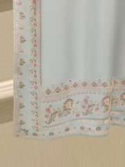3 Piece - Pure Khaddi Silk Embroidered Suit S113006