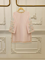 2 Piece - Embroidered Cambric Suit  S113008
