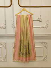 3 Piece - Digital Printed Cambric Suit S113074